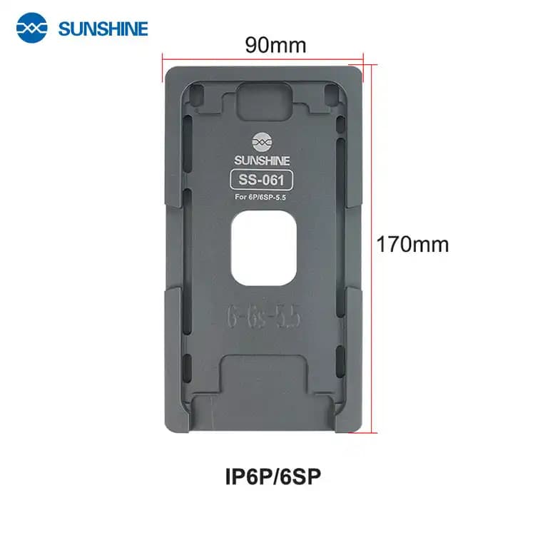 SUNSHINE SS-061 IPHONE 6 TO 15 SERIES HIGH-PRECISION ALUMINUM ALLOY POSITIONING MOLD