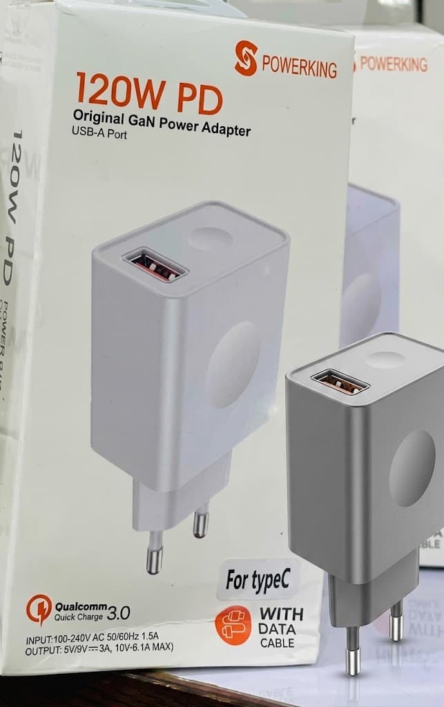 120W PD GaN Mobile Phone Adapter