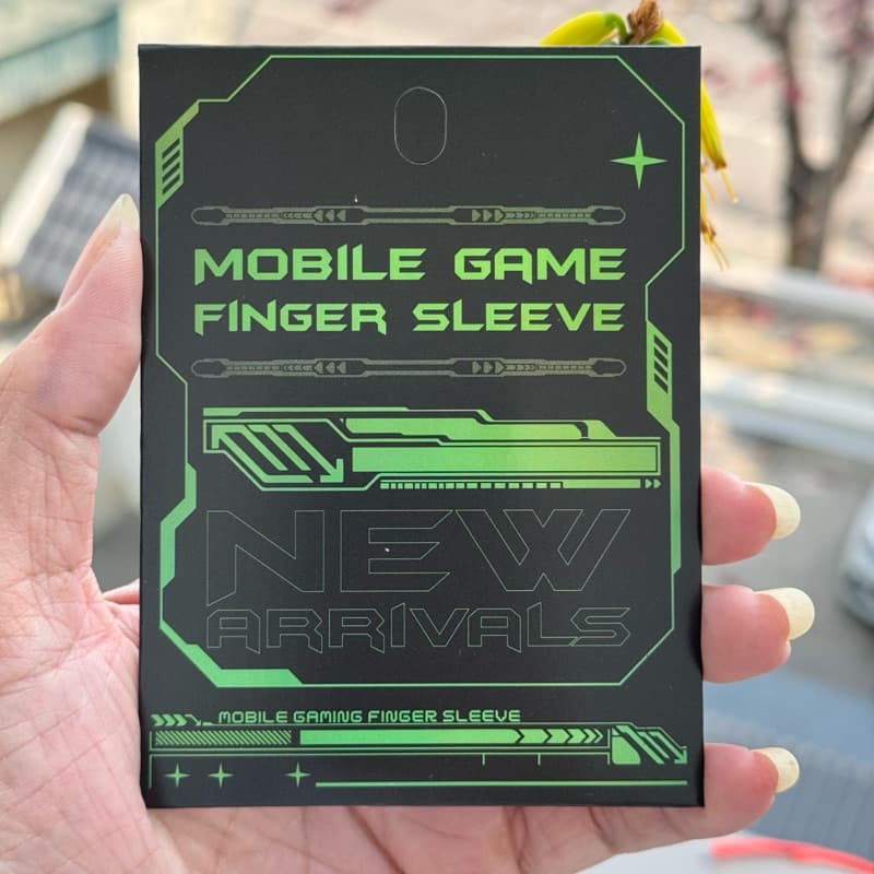 Mobile game finger sleeve