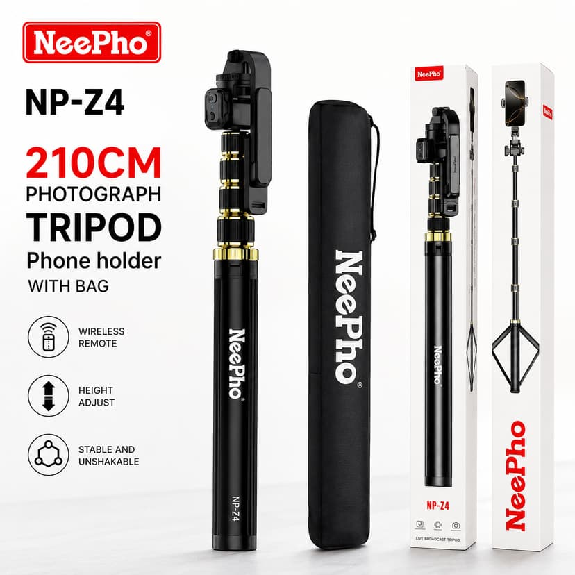 NeePho NP-Z4 Live Broadcast Tripod