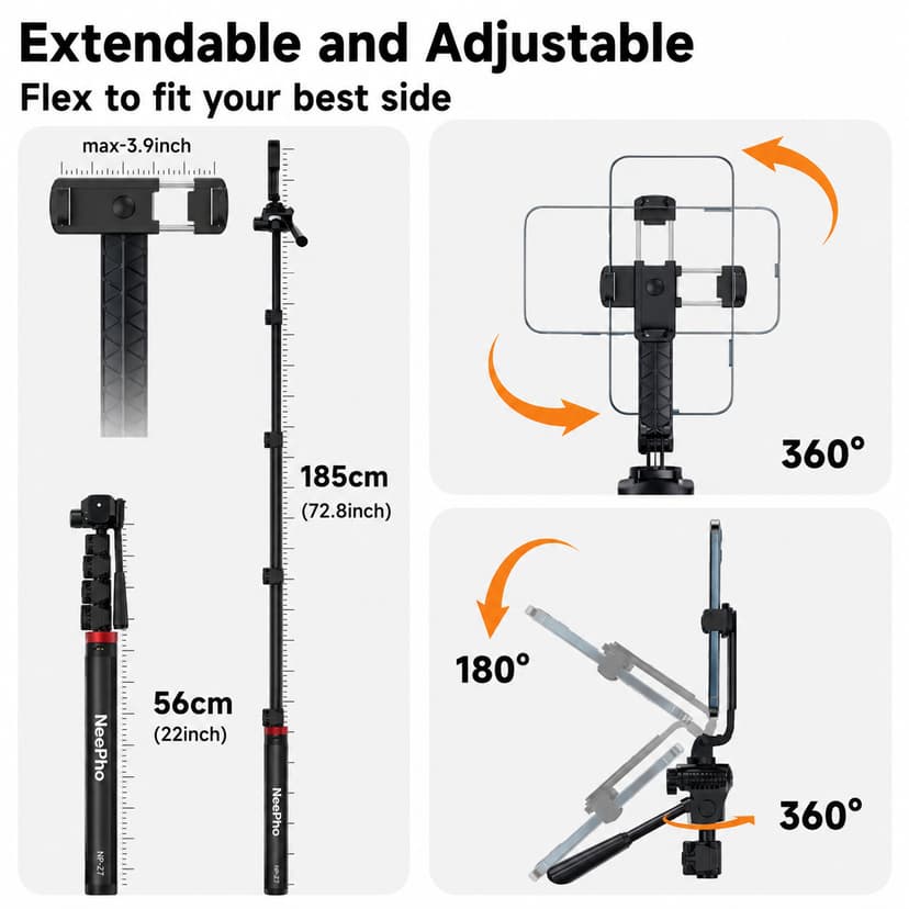 NeePho NP-Z7 Live Broadcast Tripod