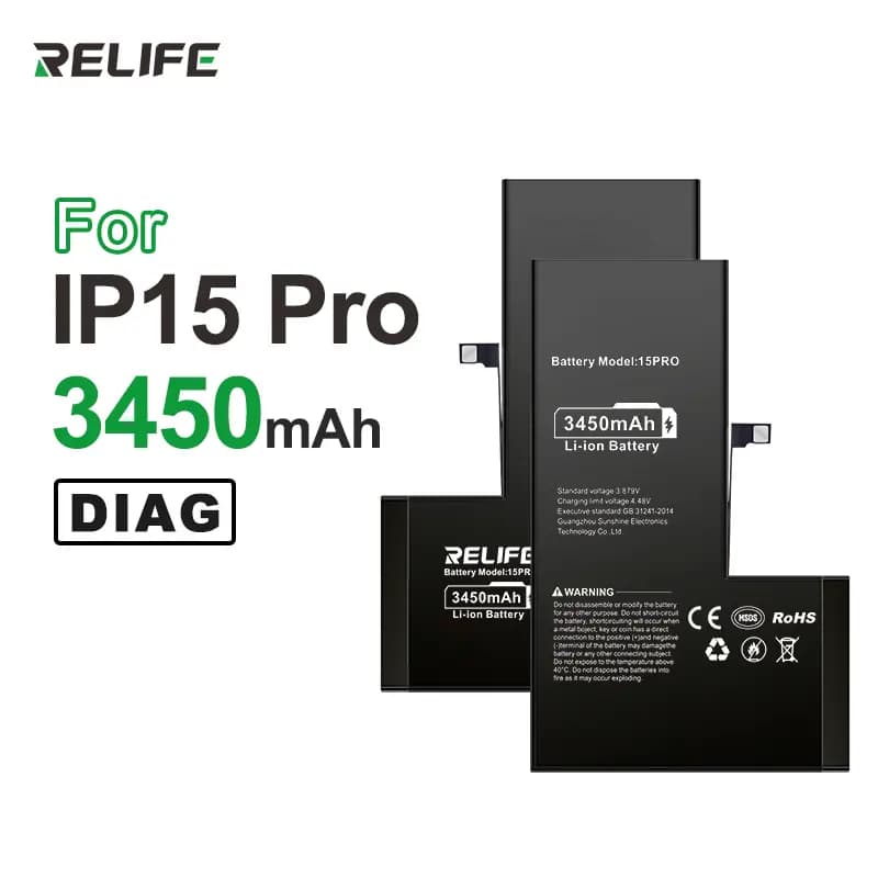 Relife Diagnosable iPhone Battery 15 PRO