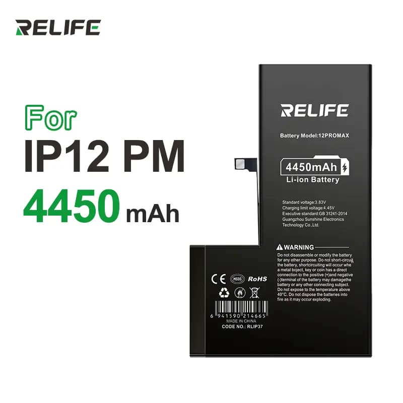 Relife High Power iPhone Battery 12ProMax