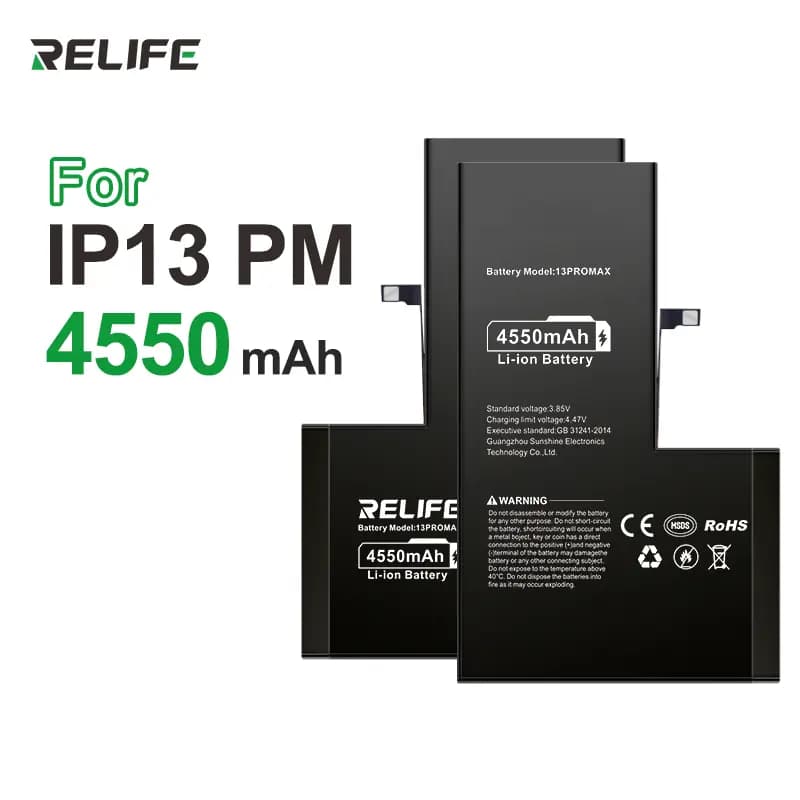Relife High Power iPhone Battery 13PROMAX