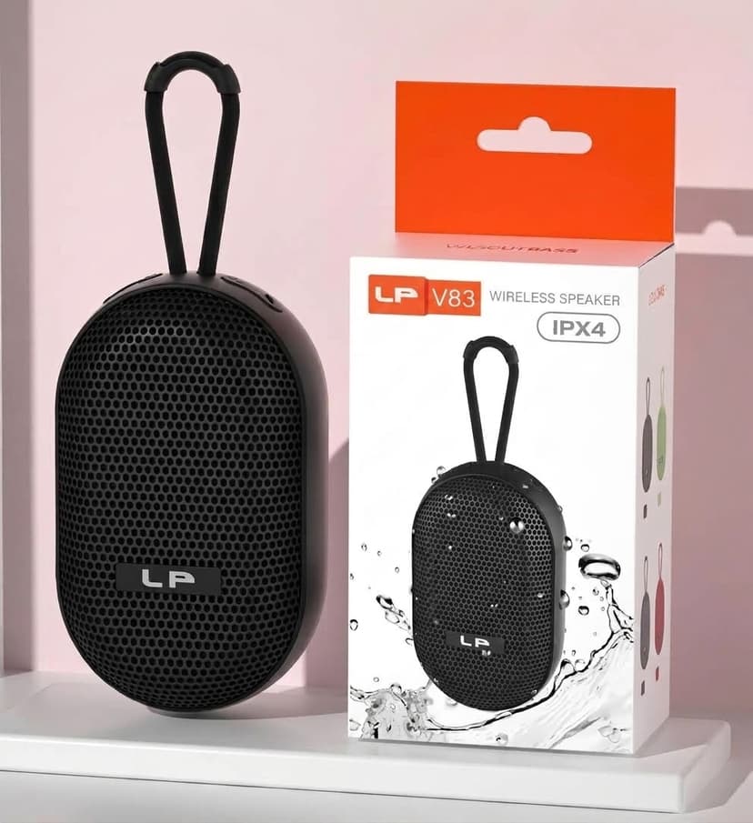 Good Base Speaker(Loud Stereo-V83-8W) IPX4