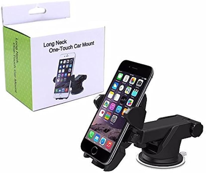 Long Neck One-Touch Car Mount