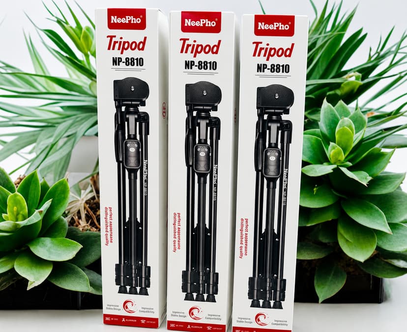 Neepho Np-8810 Camera Tripod High Grade Aluminum Frame With Remote