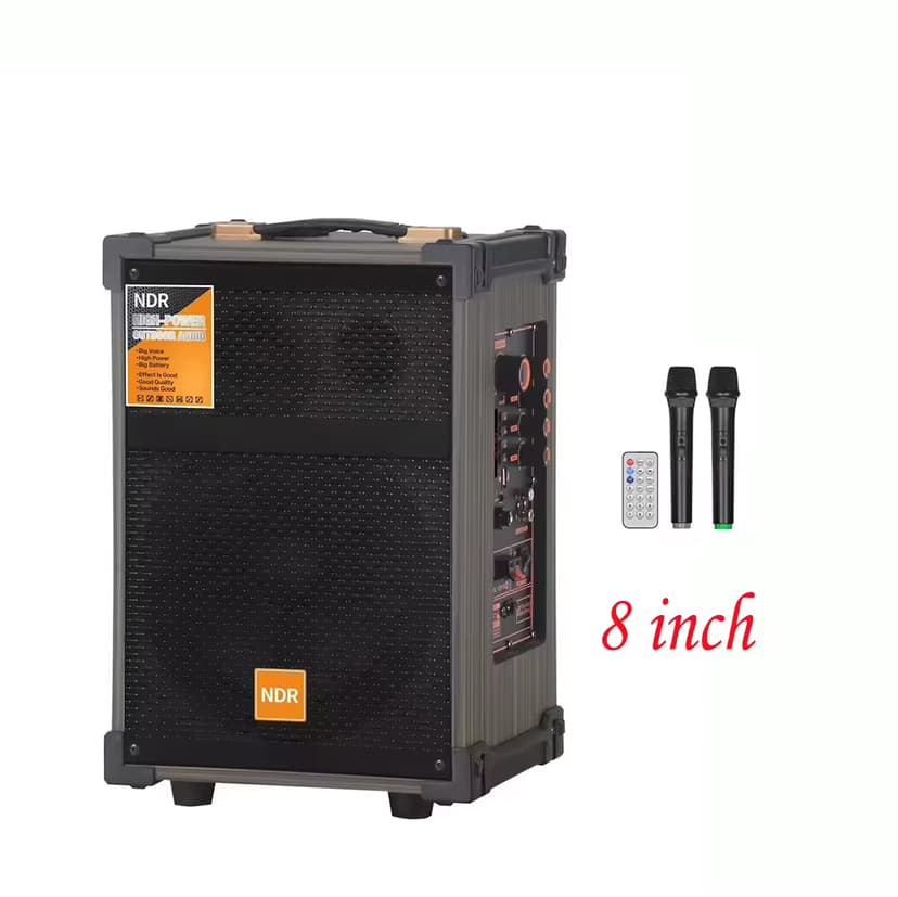 Portable Handle Party Multimedia Hot Sales BlueTooth Ndr-C8 Speaker