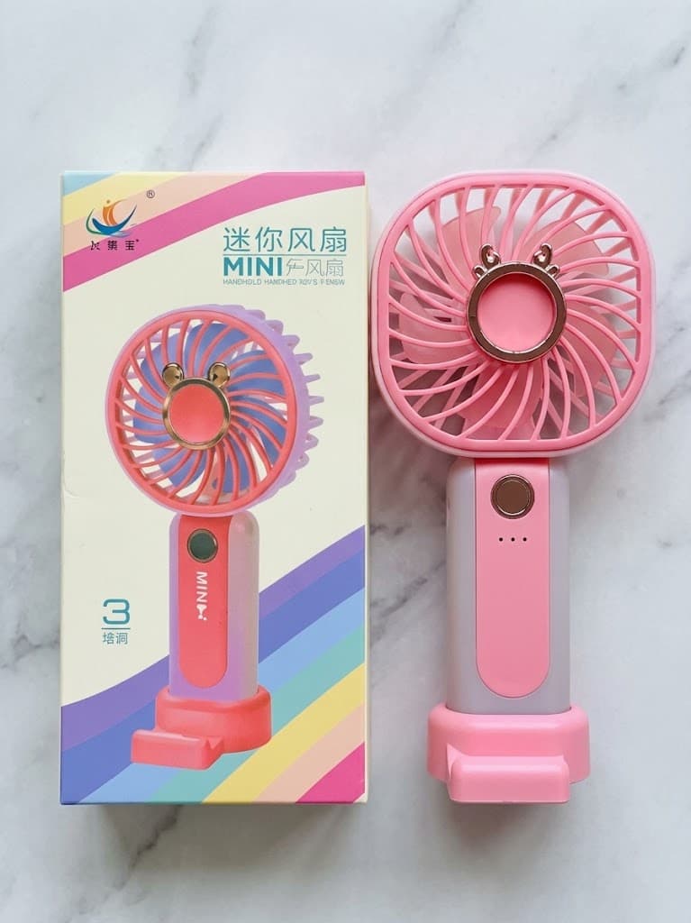 Three Deferent Portable Mini Fan{ 3in1 Combo Pack}