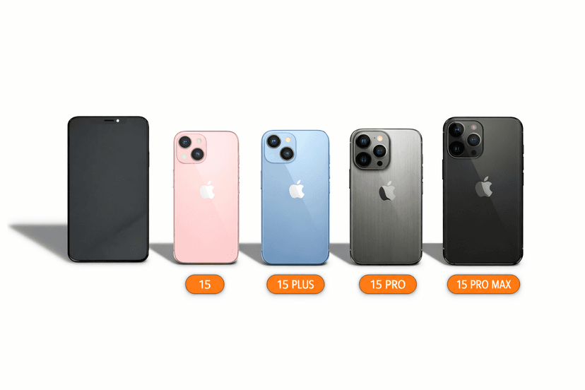 iPhone 15 Plus Back Glass (Premium)