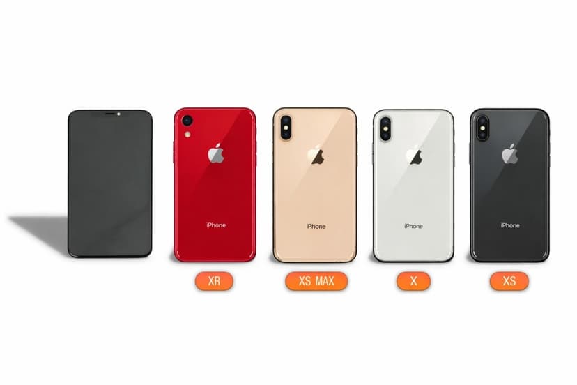 iPhone XS Max Back Glass (Premium)